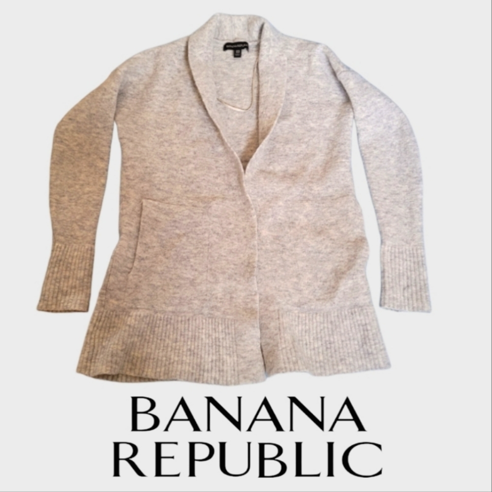BANANA Republic - Women's Open front top, merino wool/alpaca blend, size XS